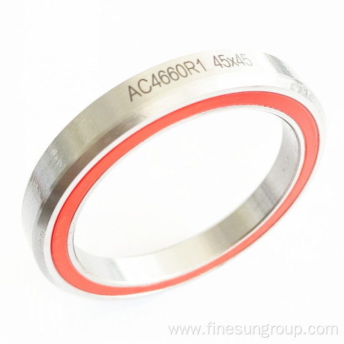 AC4660R1-45x45 | ACB4660H8-2RS | 46x60x8mm 45x45deg | 1.8 inch Bicycle Headset Bearing